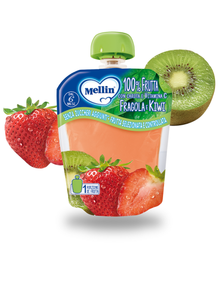 Pouch fragola kiwi 90g