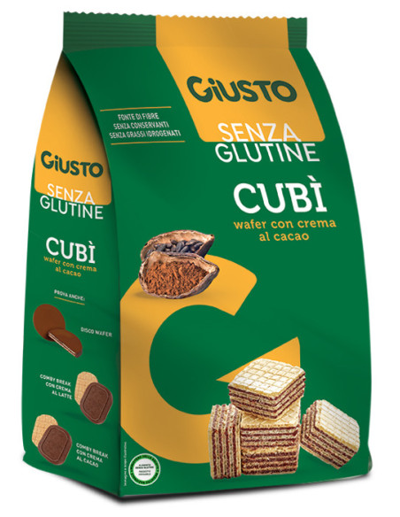 Giusto s/g cubi' wafer cac250g