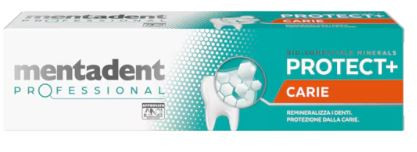 Mentadent professional dentifricio protect + carie 75 ml