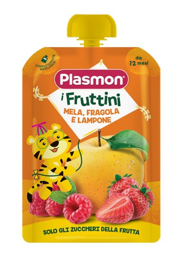 Plasmon i fruttini mela fra la