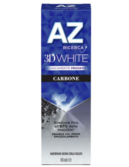Az 3d white carbone dentif65ml