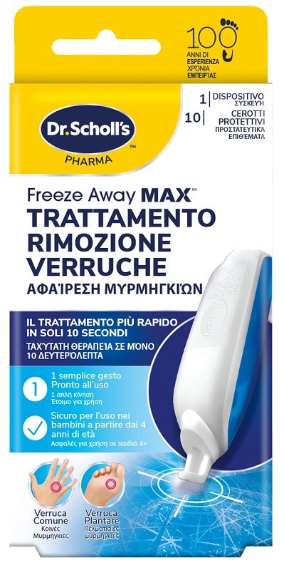 Scholl freeze away max verruch