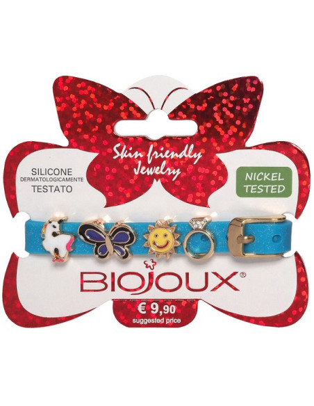 Bjb019 bracciale sil blue gp