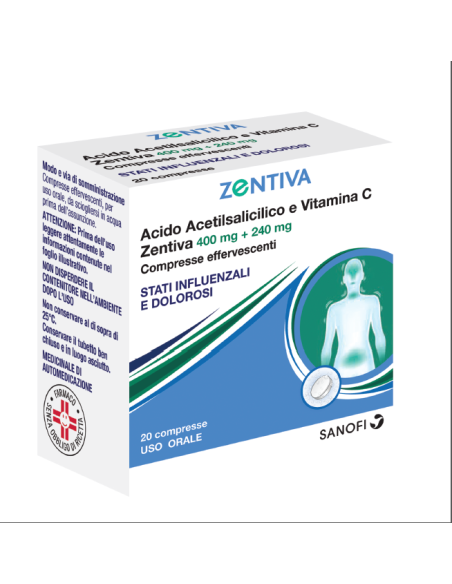 Acido acetils vit c zen 20 compresse