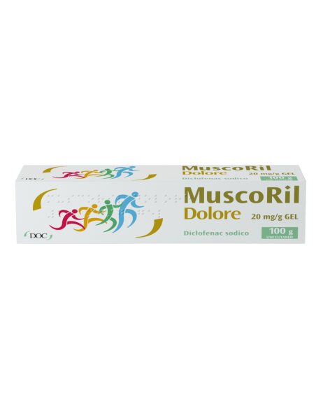 Muscoril dolore gel100g 20mg/g