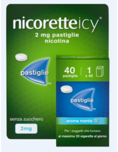 Nicoretteicy 40 pastiglie 2mg | Clubfarma