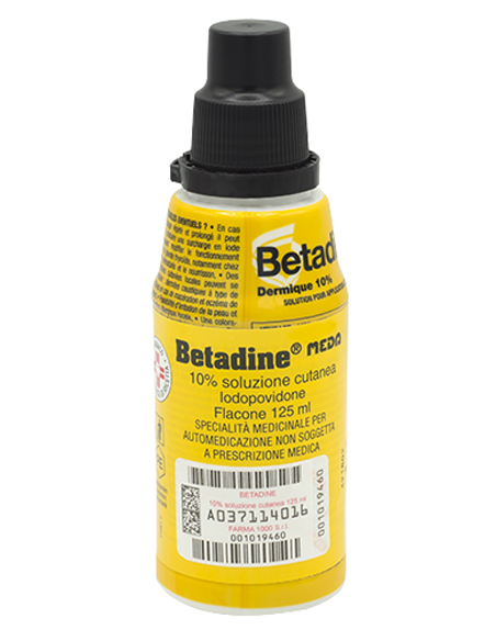 Betadine soluz cut 125ml 10%