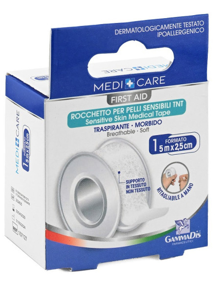 Rocchetto tnt bianco 500x2,5cm