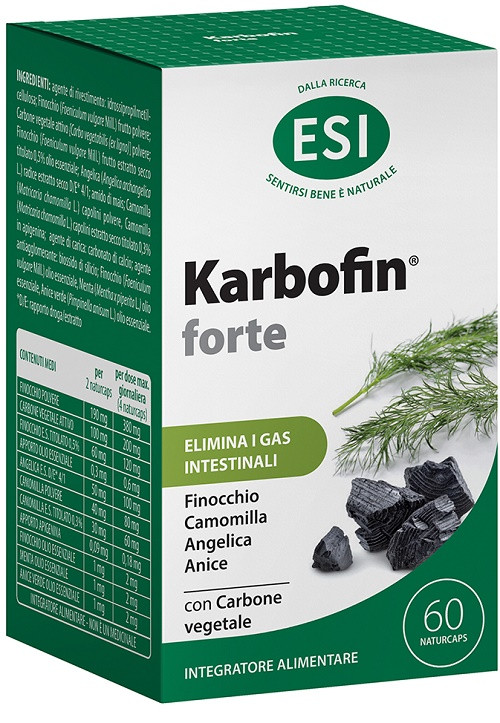 Esi karbofin forte 60naturcaps