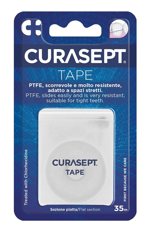 Curasept floss ptfe tape clor