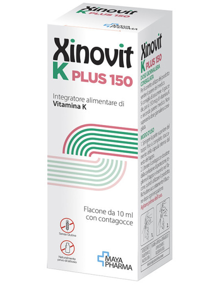 Xinovit k plus 150 gocce 10ml