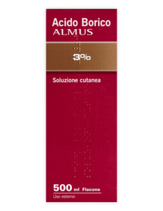 Acido borico alm 3% 500ml
