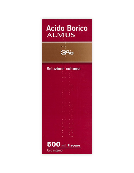 Acido borico alm 3% 500ml