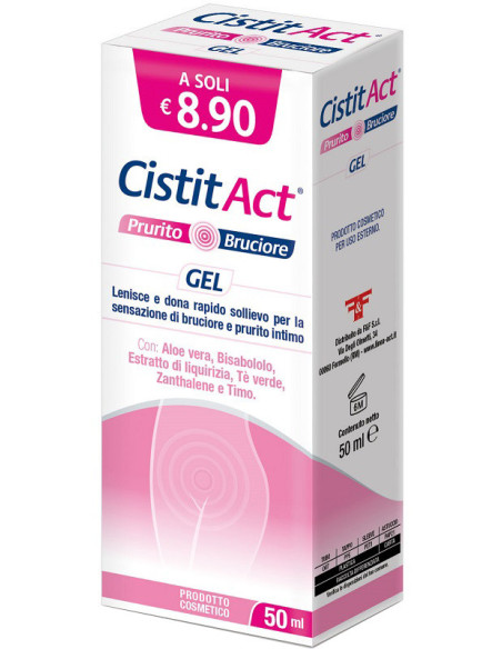 Cistit act gel prurito intimo