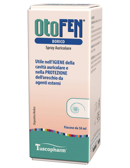 Otofen borico spray auricolare
