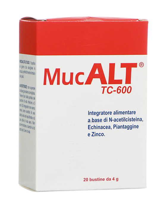 Mucalt TC-600 4g 20 bustine