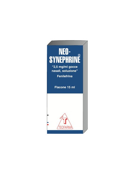 Neosynephrine gocce 15ml2,5mg/ml