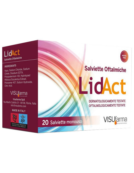 Lidact salviette oft mon 20pz
