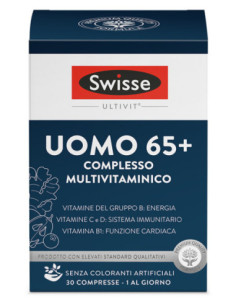 Swisse uomo 65+ multivit 30 compresse