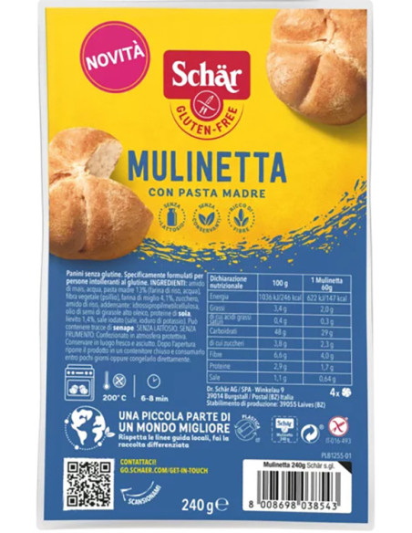 Schar mulinetta 4pz 60g