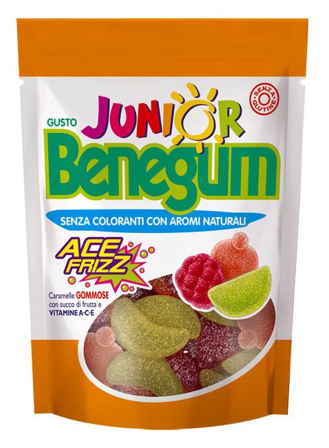 Benegum j ace frizz caram gomm