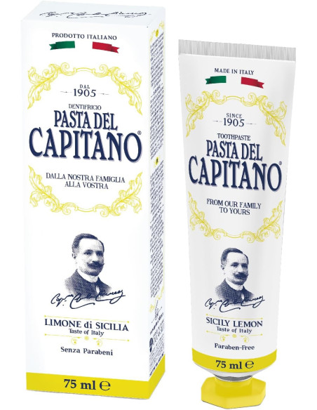 Pasta capitano dentif lim sici 75ml