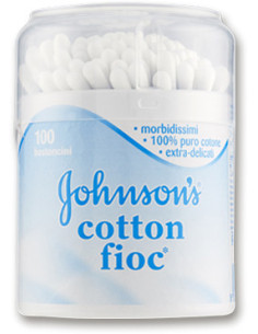 Johnsons baby cotton fioc100pz