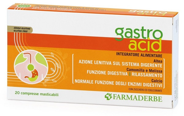 Gastro acid 20 compresse mastic