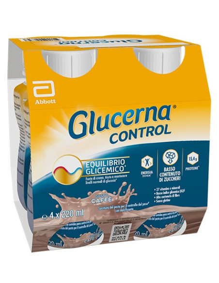 Glucerna control caffe'4x220ml