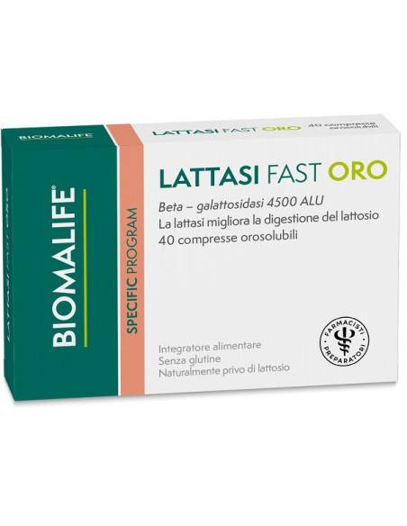 Lattasi fast oro 40 compresse