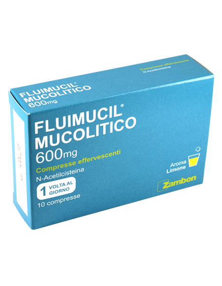 Fluimucil mucol 10 compresse eff600mg