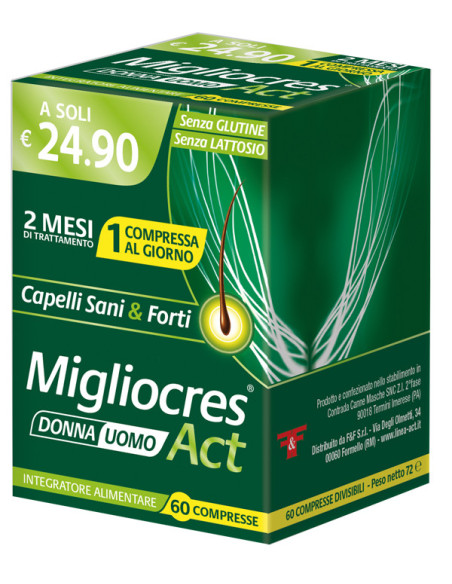 Migliocres act 60 compresse divisibil