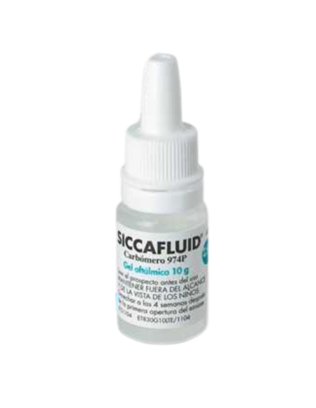 SICCAFLUID*GEL OFT 10G 2,5MG G