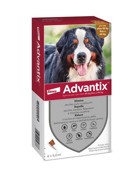 Advantix spot on 6pip 40-60kg