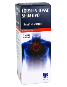 Coryfin tosse sedativo sciroppo 15mg