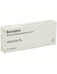 Benadon 10 compresse gastrores 300mg