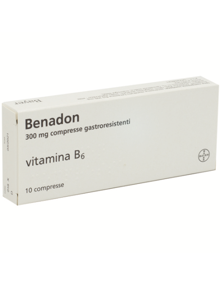 Benadon 10 compresse gastrores 300mg