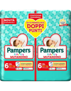 Pampers bd mut xl duo 26pz