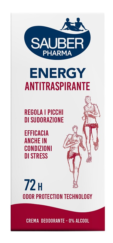 Sauber deo 72h energy crema
