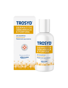 Trosyd shampoo per dermatite seborroica e forfora 2% 120ml