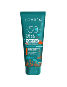 Lovren solaire crema per bambini e pelli sensibili spf50+