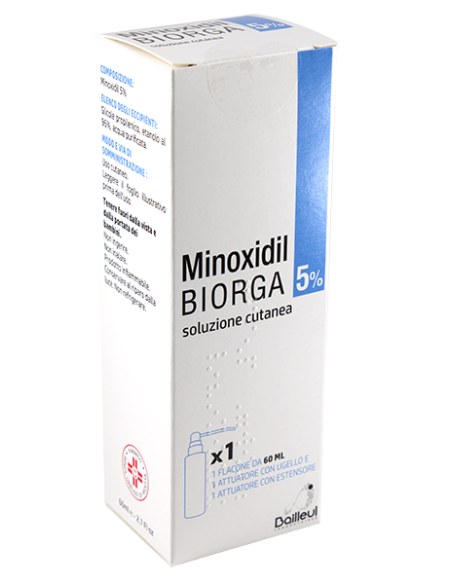 Minoxidil biorga sol cut 1fl5%