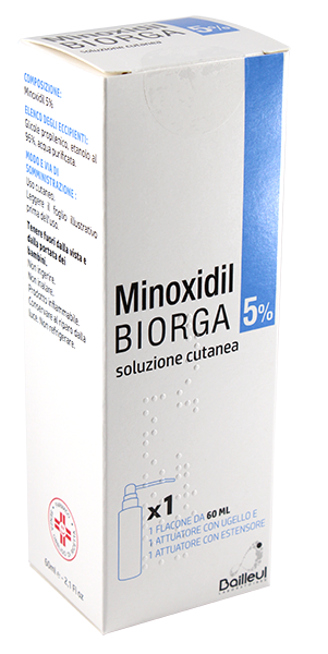 Minoxidil biorga sol cut 1fl5%