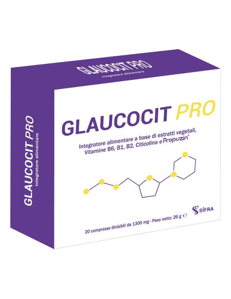 Glaucocit pro 20 compresse divisibili