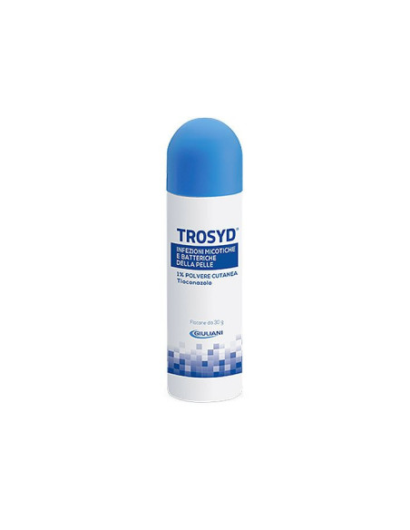 Trosyd polvere cutanea 1% 30g