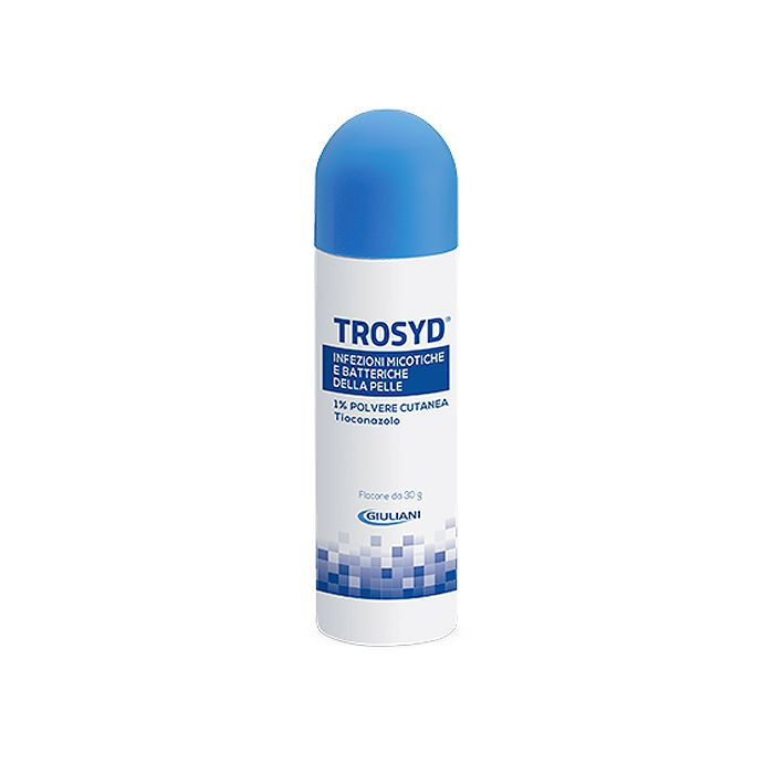 Trosyd polvere cutanea 1% 30g