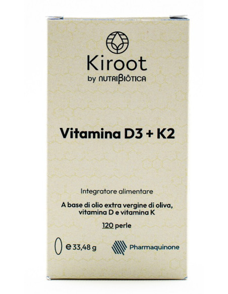 Kiroot vitamina d3 k2 120prl