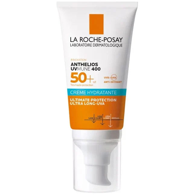 Anthelios crema idratante uvm50 senza profumo