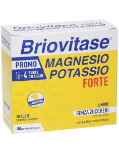 Briovitase magnesio e potassio forte 20 bustine