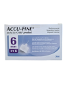 Accu-fine ago penna per insulina gauge 31x6mm 100pezzi